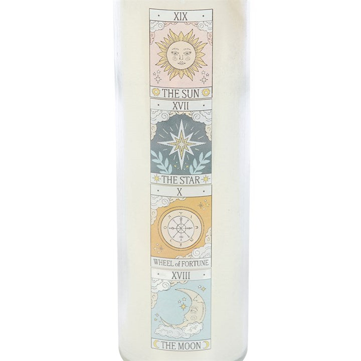 Vintage Tarot Rose Tube Candle N/A