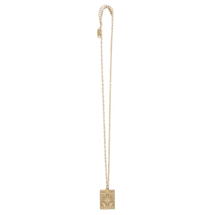 The Star Vintage Tarot Necklace on Greeting Card N/A