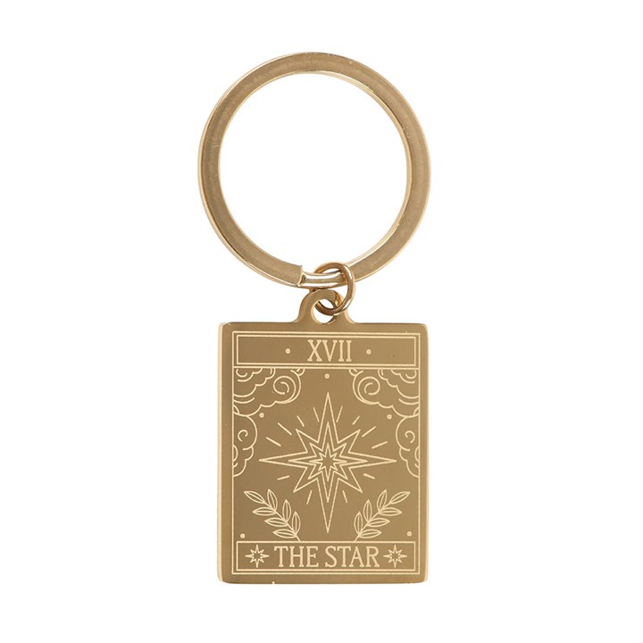 The Star Vintage Tarot Keyring N/A
