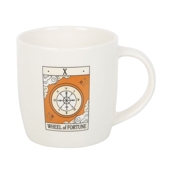 The Wheel of Fortune Vintage Tarot Mug N/A