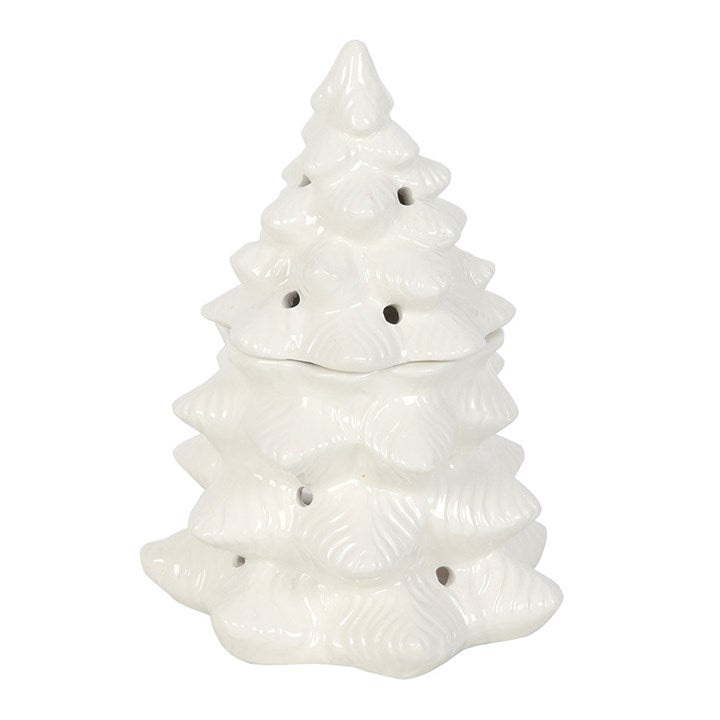 White Fir Tree Oil Burner and Wax Warmer N/A