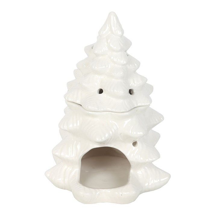 White Fir Tree Oil Burner and Wax Warmer N/A