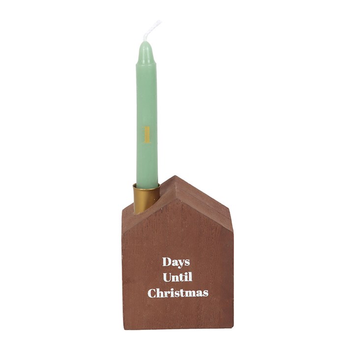 Set of 24 Mini Advent Candles with Holder N/A