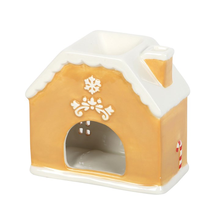 Candy Cane Gingerbread House Oil Burner and Wax Warmer N/A