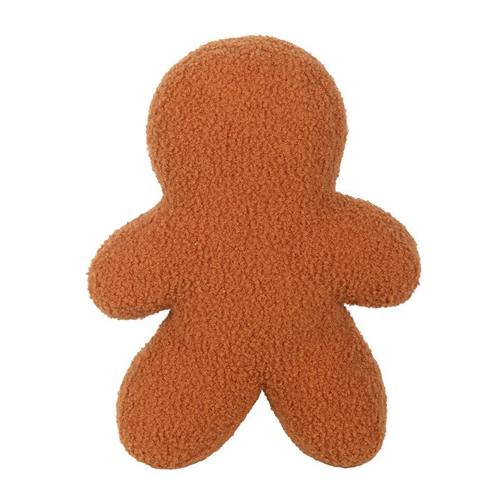 Gingerbread Man Boucle Cushion N/A