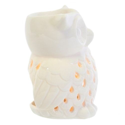 White Owl Oil Burner Side White Grey