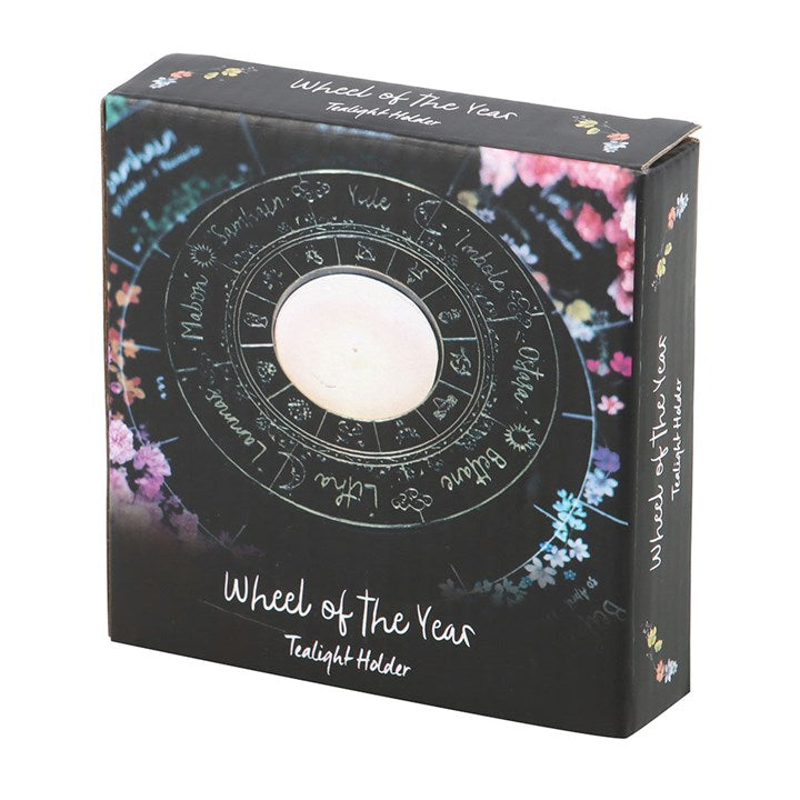 Wheel of the Year Tealight Candle Holder N/A
