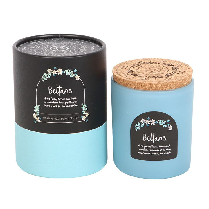 Beltane Orange Blossom Wheel of the Year Candle N/A