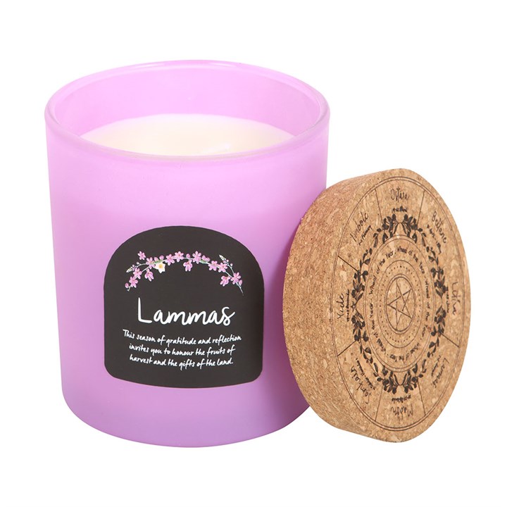 Lammas Cinnamon and Orange Wheel of the Year Candle N/A