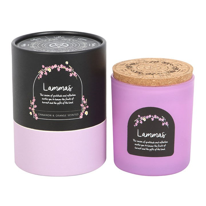 Lammas Cinnamon and Orange Wheel of the Year Candle N/A