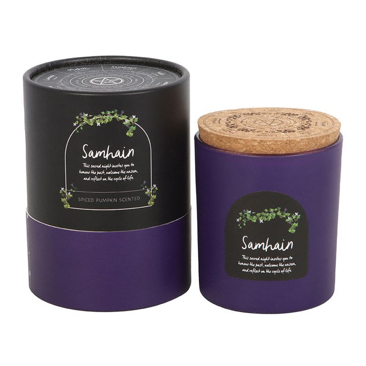 Samhain Spiced Pumpkin Wheel of the Year Candle N/A