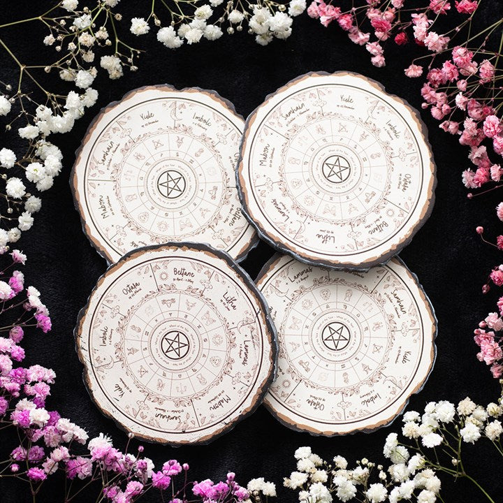 Wheel of the Year Coaster Set N/A