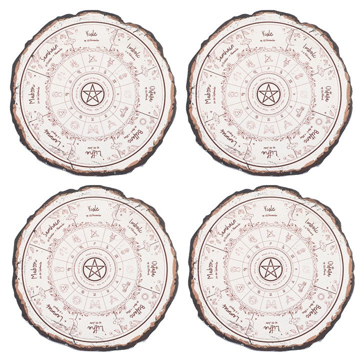 Wheel of the Year Coaster Set N/A