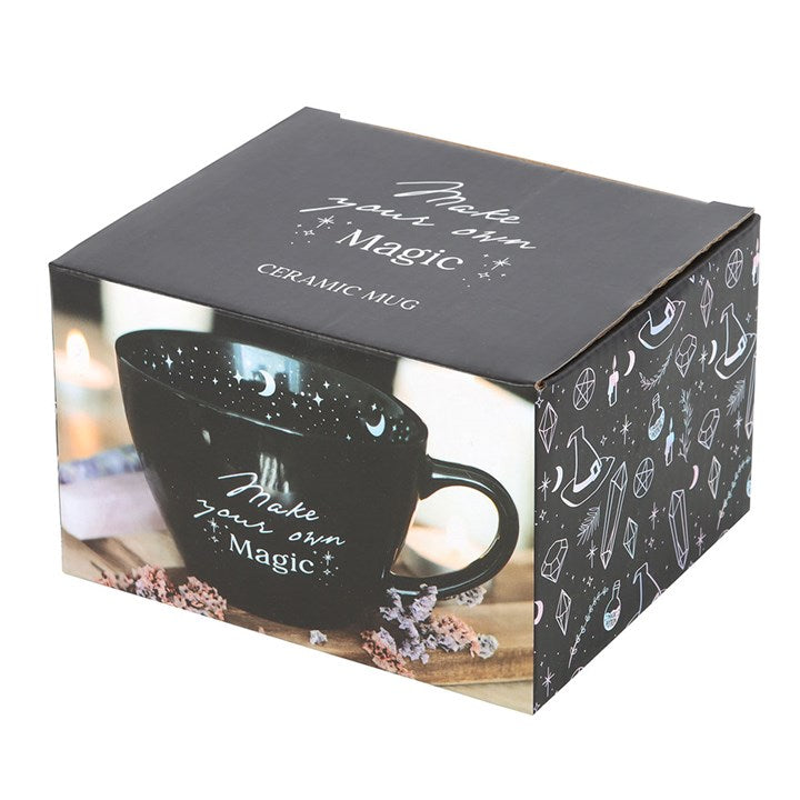 Make Your Own Magic Mug packaged black white
