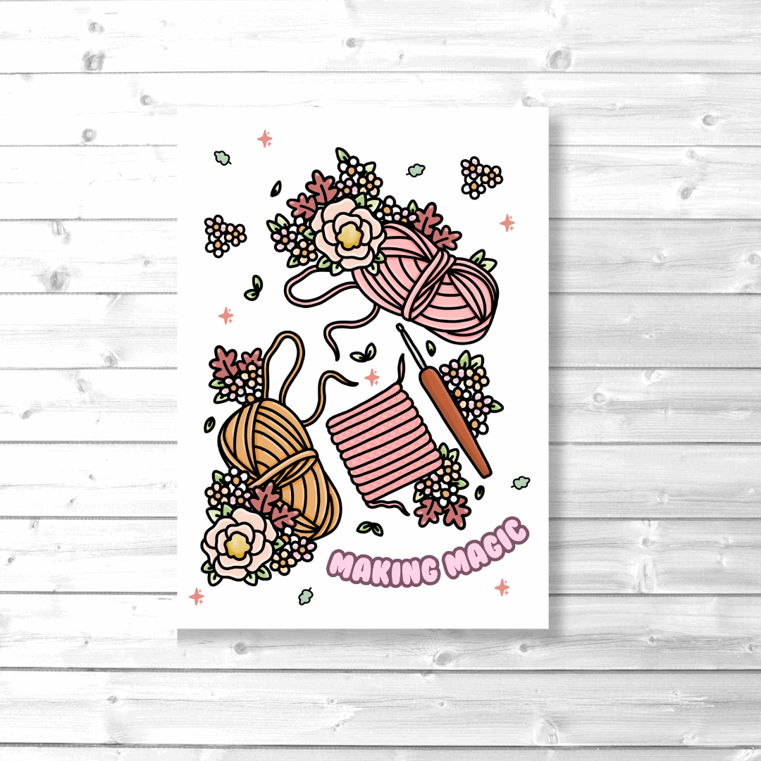 Making magic art print