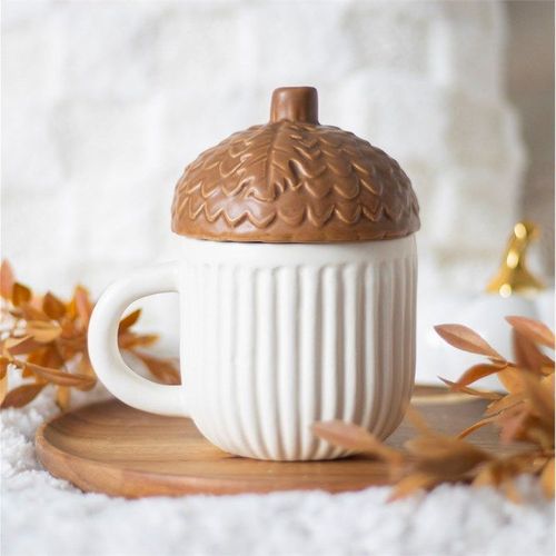Autumn Acorn Shaped Mug N/A