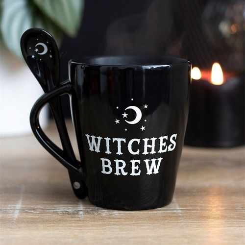 Witches Brew Mug and Spoon Set N/A