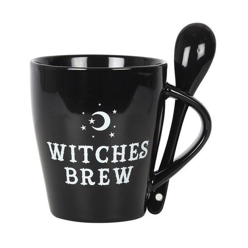 Witches Brew Mug and Spoon Set N/A