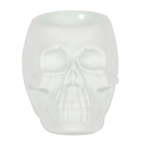 White Skull Oil Burner N/A