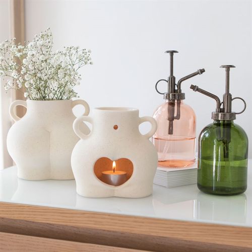 Green Minimalist Glass Plant Mister N/A