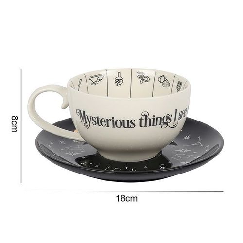 Fortune Telling Ceramic Teacup N/A