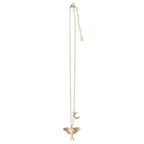Luna Moth Necklace Card N/A