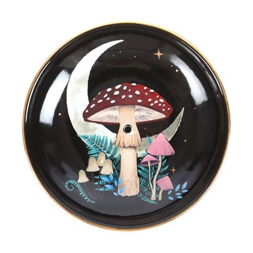 Forest Mushroom Ceramic Incense Plate N/A