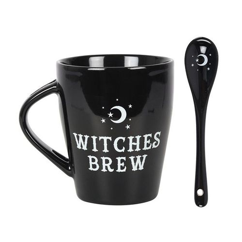 Witches Brew Mug and Spoon Set N/A