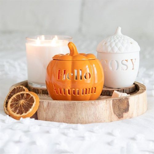 Hello Autumn Pumpkin Oil Burner N/A