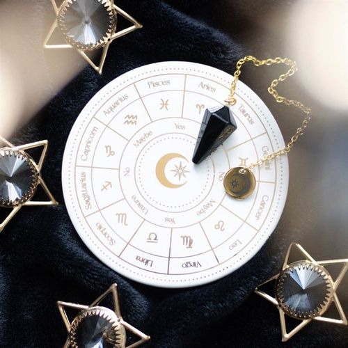 Astrology Wheel Pendulum Divination Kit N/A