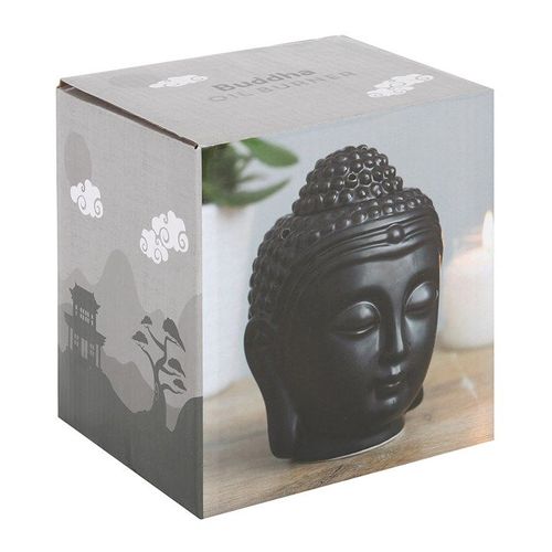 Black Buddha Head Oil Burner N/A