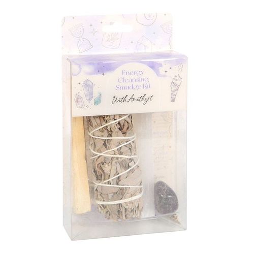 Smudge Kit with Amethyst Crystal N/A