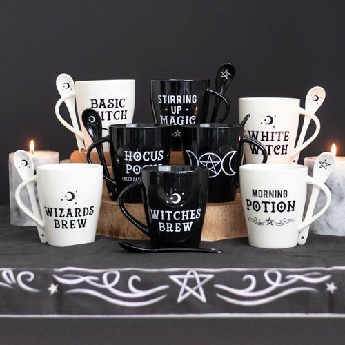 Witches Brew Mug and Spoon Set N/A