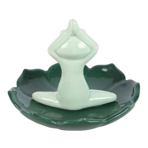 Yoga Frog Incense Stick Holder N/A