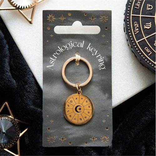 Astrology Wheel Keyring N/A