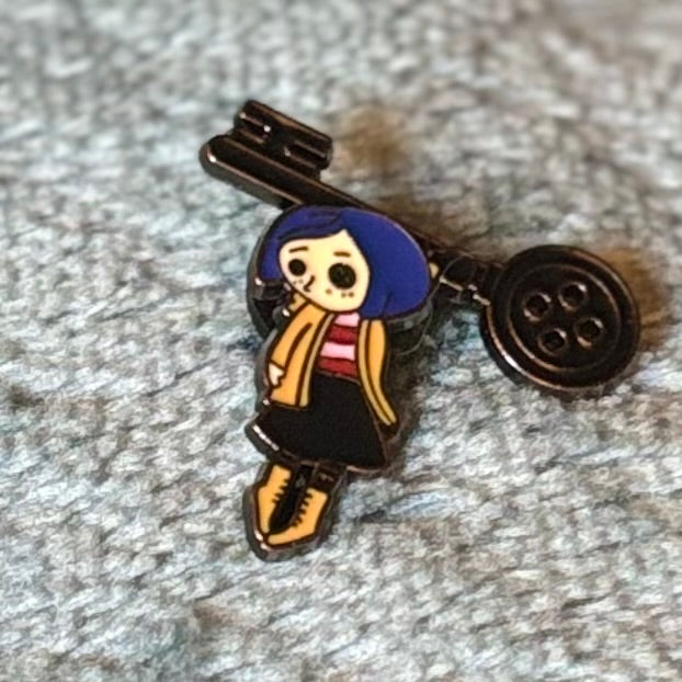 Coraline enamyl pin