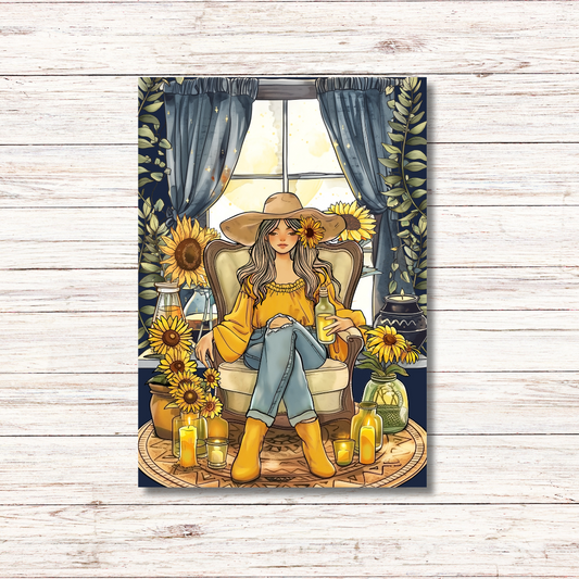 Litha Girl Art Print