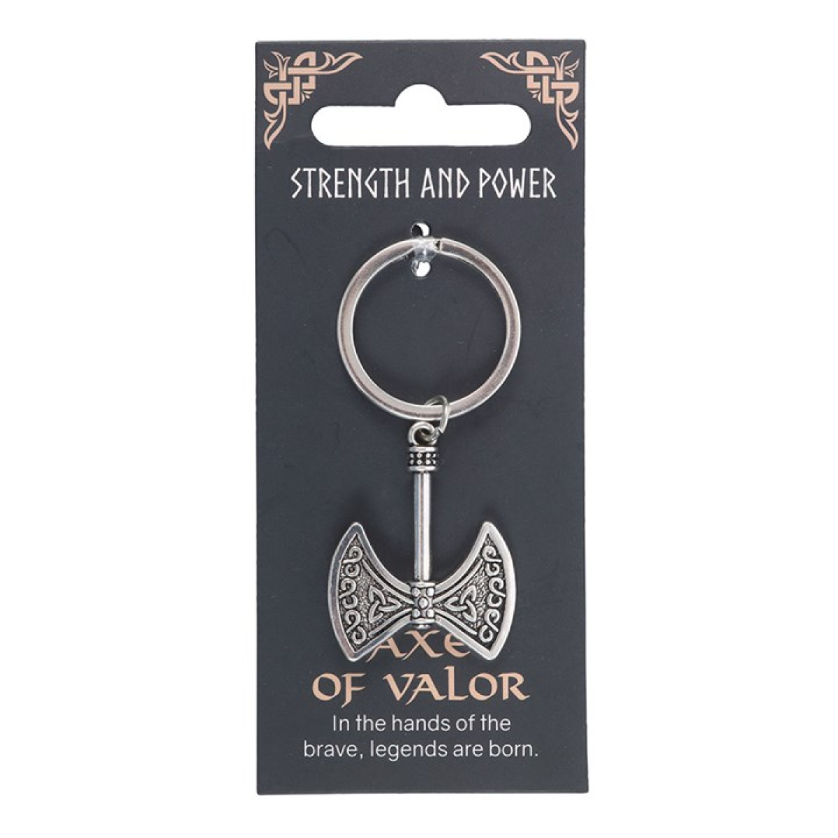 Strength and Power Axe of Valor Keyring N/A