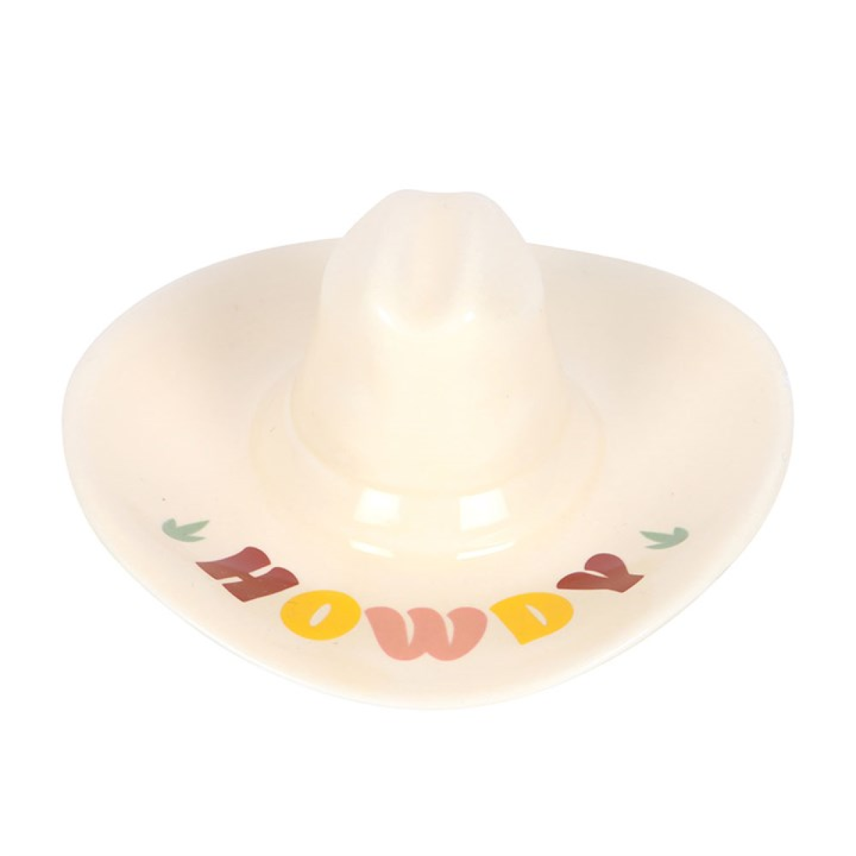 Howdy Cowboy Hat Trinket Dish N/A