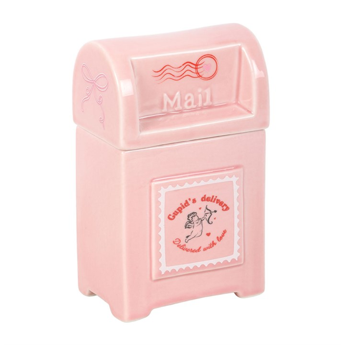 Cupid's Delivery Valentine Postbox Oil Burner N/A