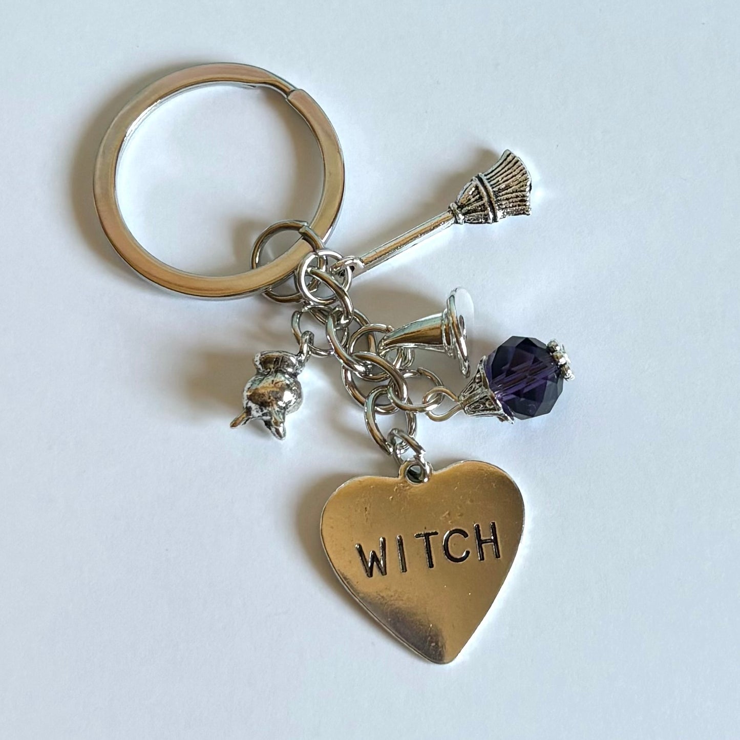 Witch keyring