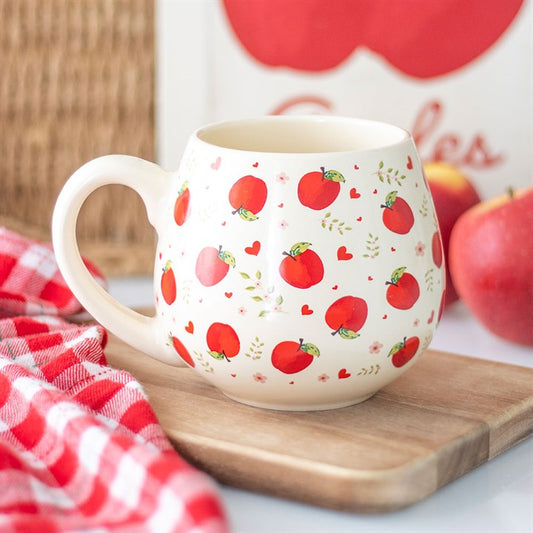 Apple Print Rounded Mug N/A