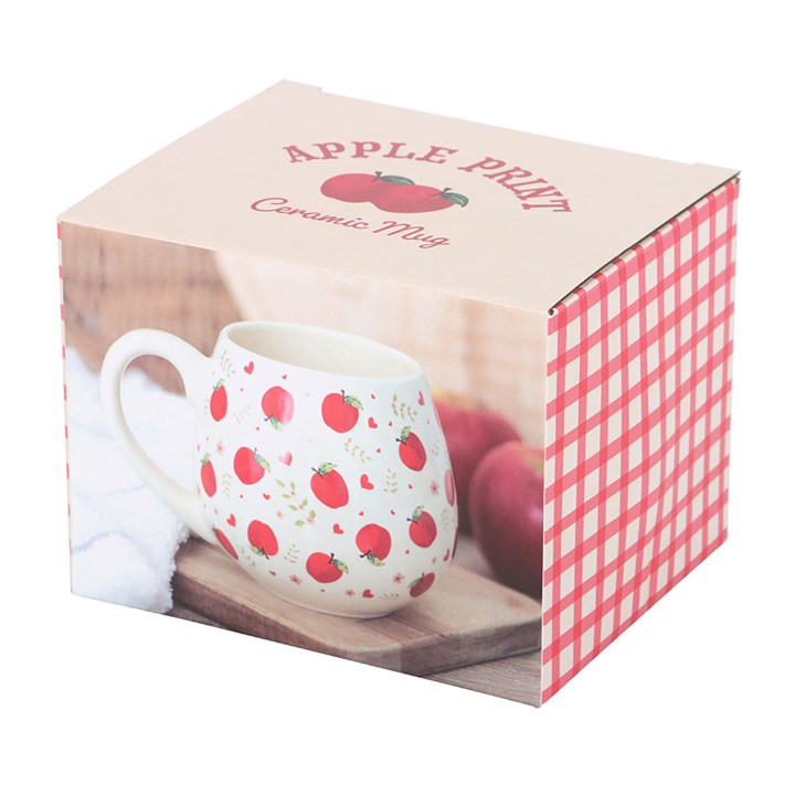 Apple Print Rounded Mug N/A