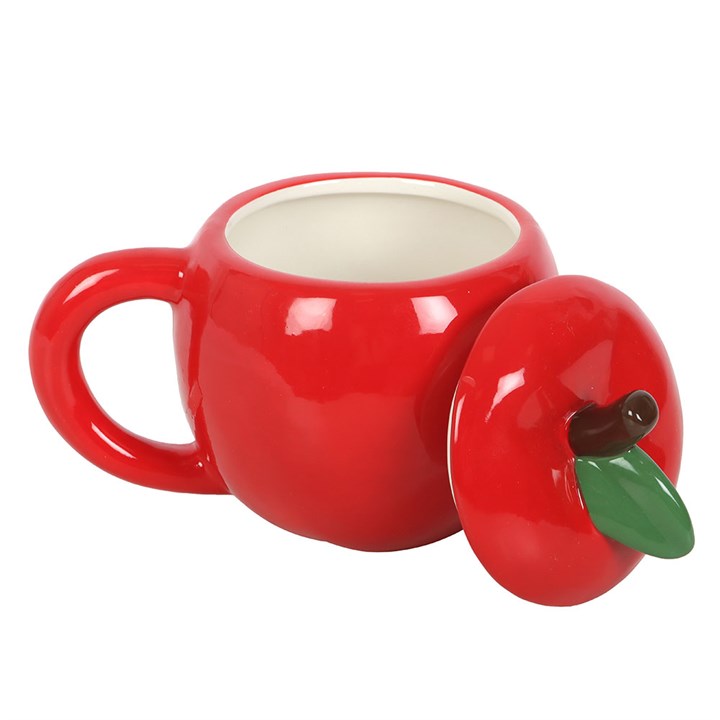 Apple Shaped Lidded Mug N/A