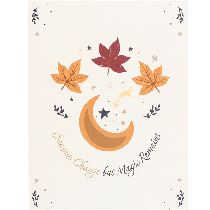 Seasons Change but Magic Remains Hanging Sign N/A