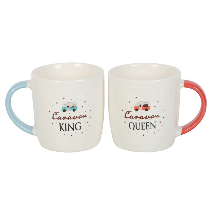 Caravan King and Caravan Queen Couples Mug Set N/A