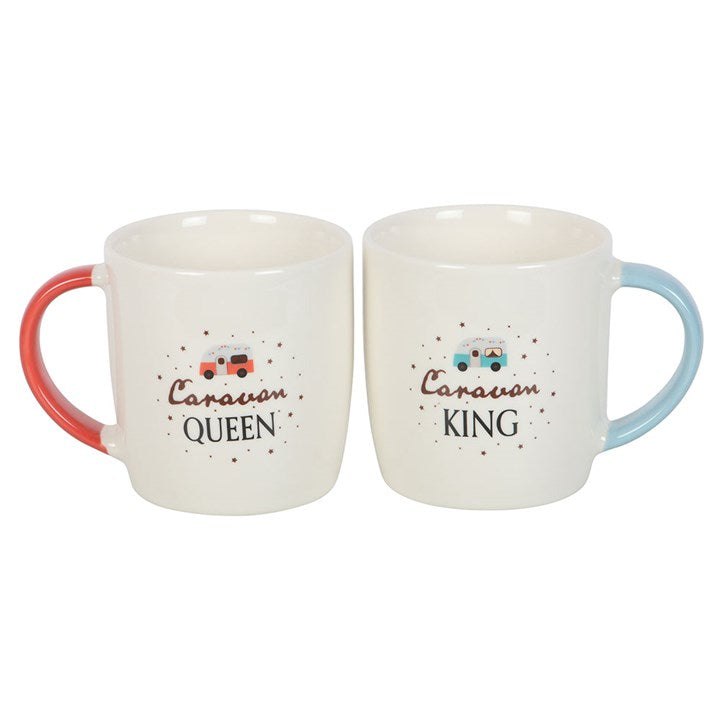 Caravan King and Caravan Queen Couples Mug Set N/A