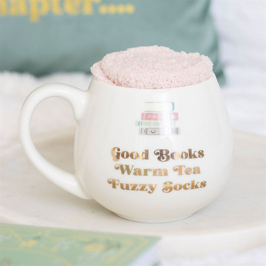 Good Books Mug and Socks Set N/A