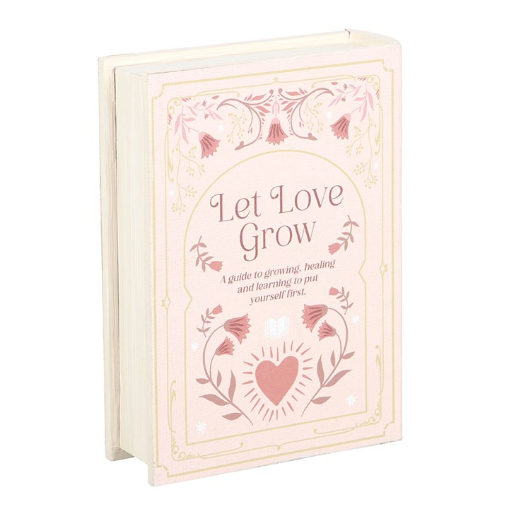 Pink Book Shaped Storage Box N/A