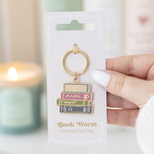 Book Worm Keyring N/A